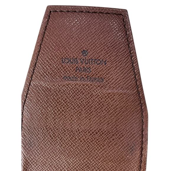 912. Louis Vuitton Monogram Canvas Cigar Case/Lipstick Holder - Picture 6 of 6